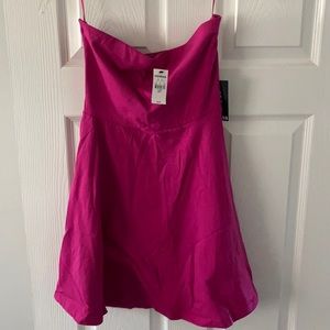 NWT Hot Pink Skater Dress